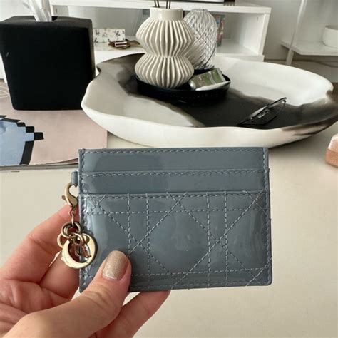 dior card holder dhgate|Lady Dior Freesia Card Holder.